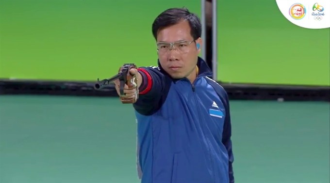 Vinh grabs silver at men’s 50m pistol in Rio - ảnh 1